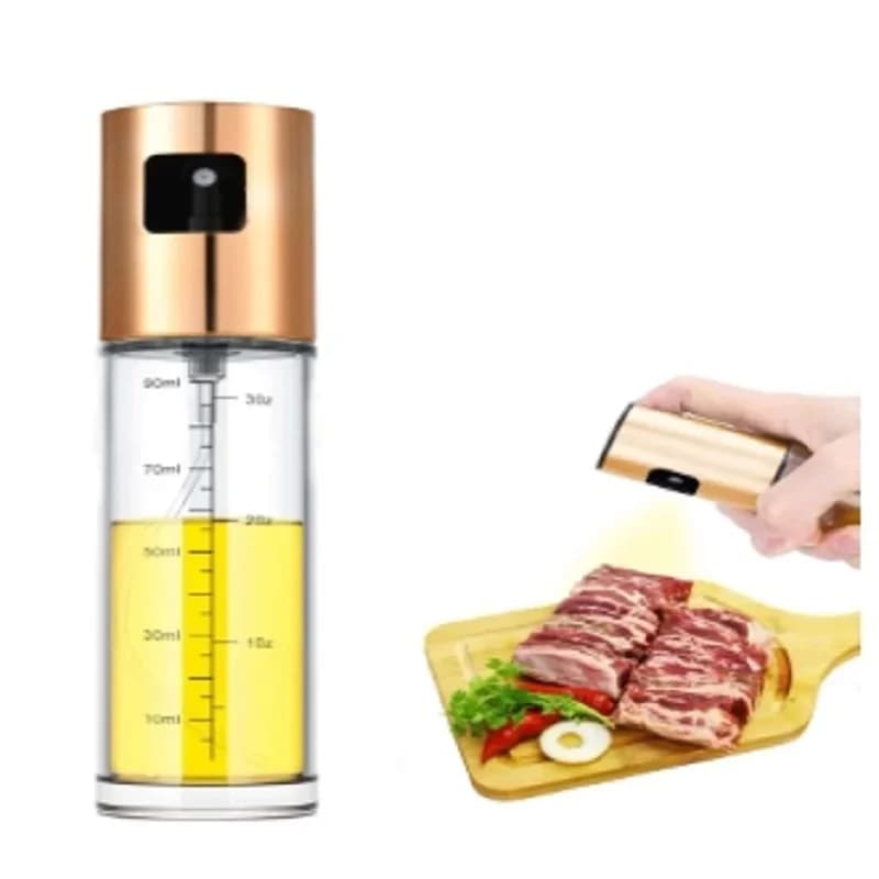 オイルスプレーボトル 100/200/300/500ml 霧吹き 調理用 オリーブオイル ノンフライヤー対応