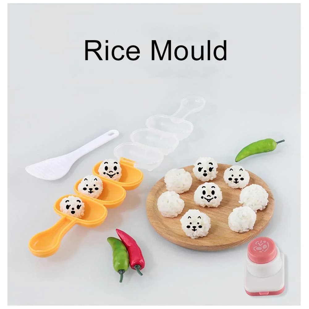 海苔パンチ おにぎり型 にこにこ顔 キャラ弁 おにぎり型抜き デコ弁 寿司型