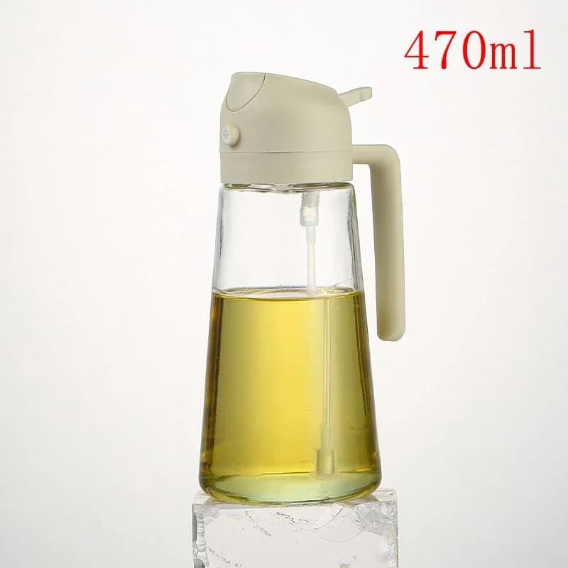 オイルスプレーボトル 100/200/300/500ml 霧吹き 調理用 オリーブオイル ノンフライヤー対応