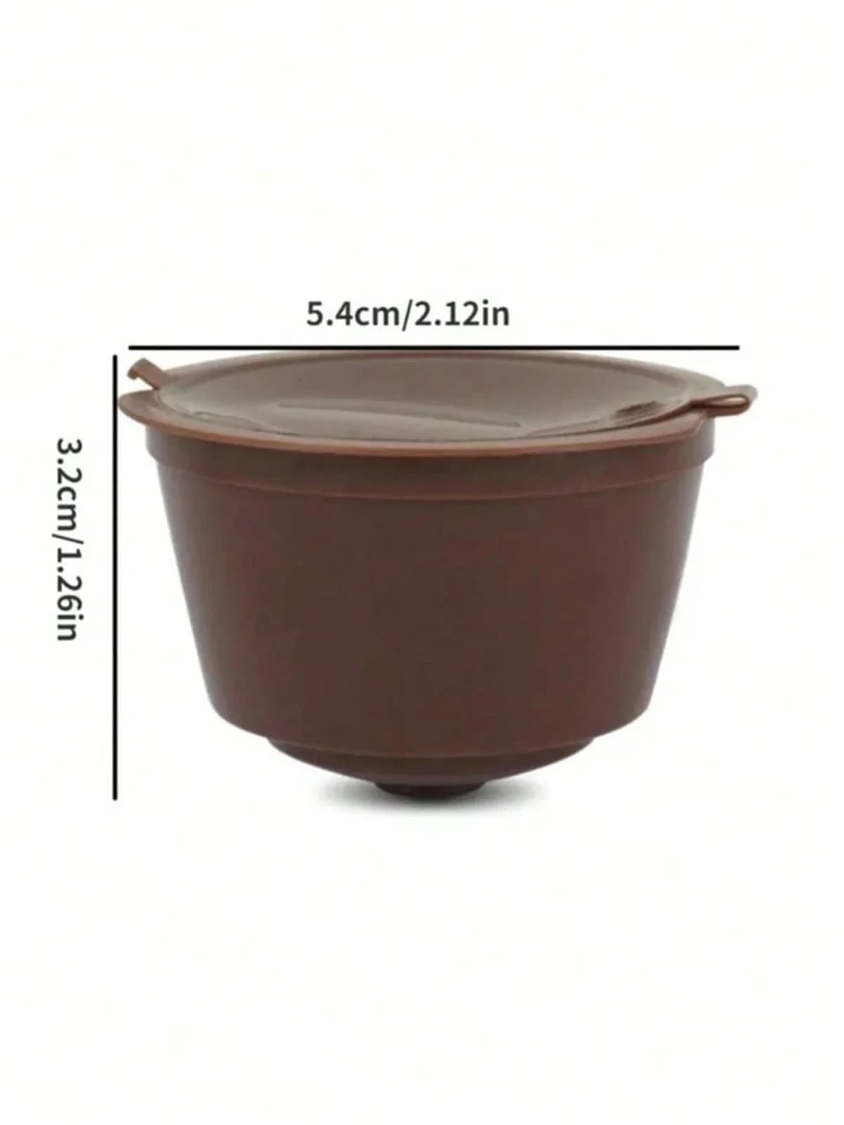 ネスカフェ ドルチェグスト対応 繰り返し使える コーヒーカプセル フィルターカップ（1/3/5/10個セット）
