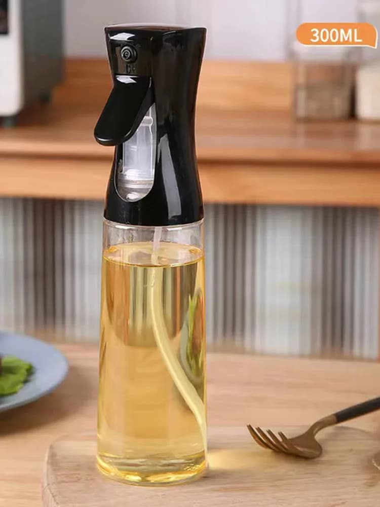 オイルスプレーボトル 100/200/300/500ml 霧吹き 調理用 オリーブオイル ノンフライヤー対応