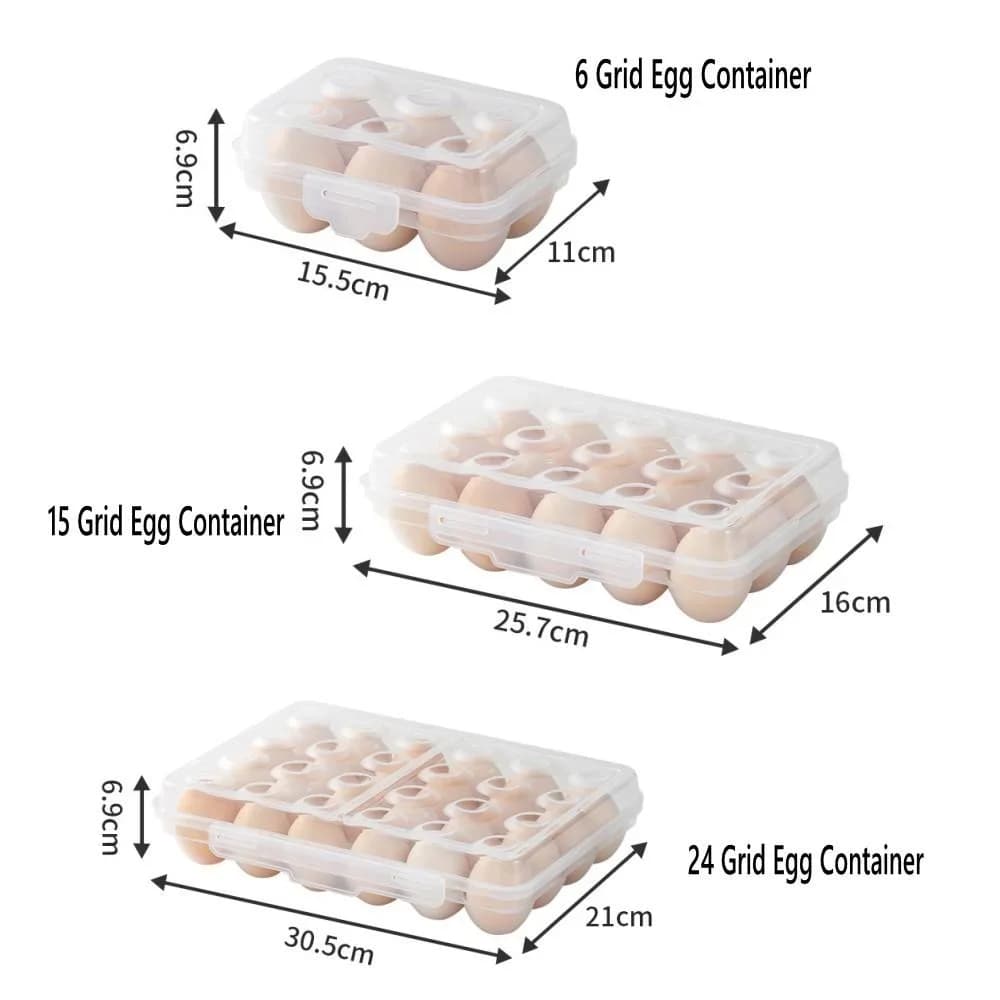 蓋付き 卵ケース 冷蔵庫用 プラスチック エッグホルダー アウトドア対応