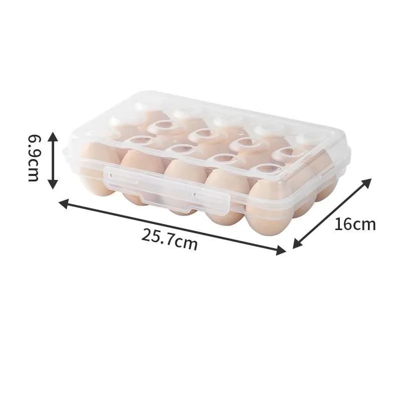 蓋付き 卵ケース 冷蔵庫用 プラスチック エッグホルダー アウトドア対応
