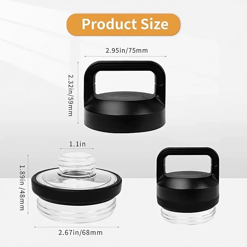 Rambler Chug 交換用フタ 1個/2個/3個 YT 18oz/26oz/36oz/64oz対応 スポーツボトルキャップ
