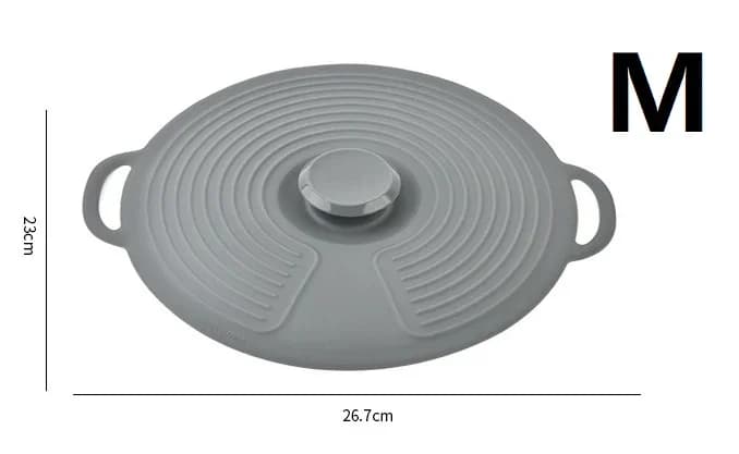 耐熱シリコンボウル蓋 電子レンジ飛び散り防止・再利用可能 ボウル・鍋・フライパン対応