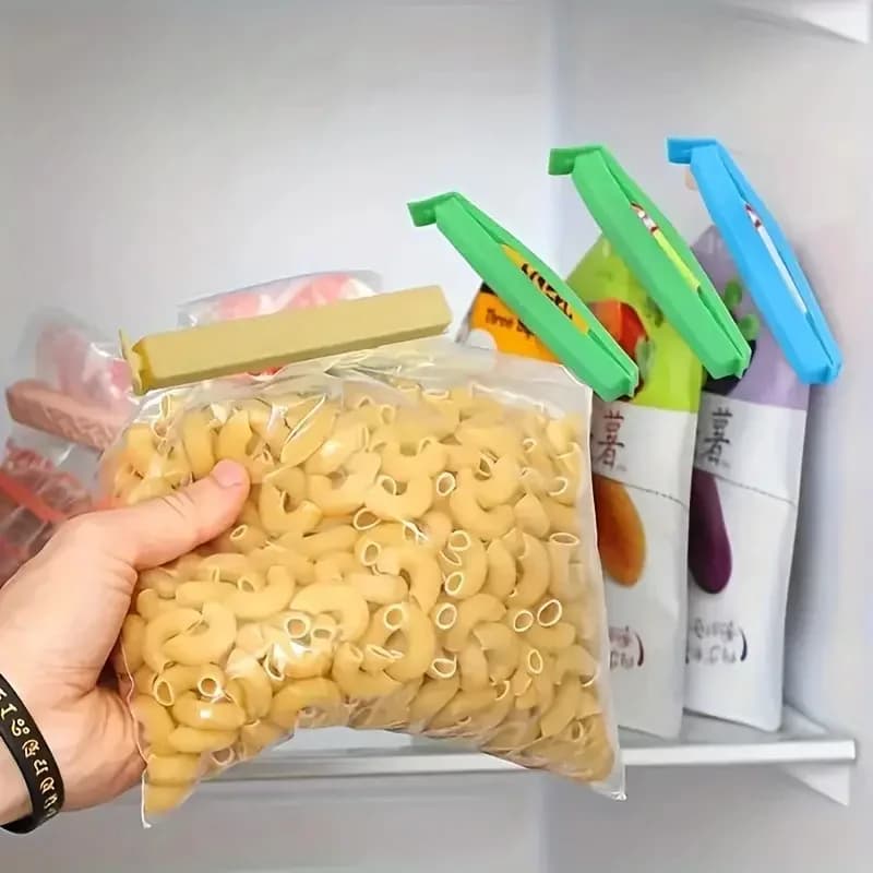 カラフル 食品保存クリップ 5〜30個セット 防湿 鮮度保持 お菓子袋シーラー 再利用可能 キッチン用