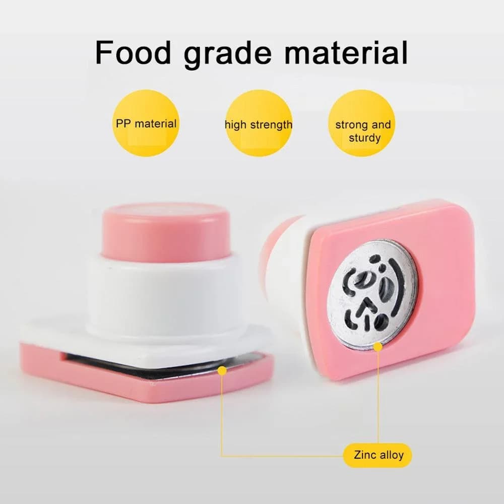 海苔パンチ おにぎり型 にこにこ顔 キャラ弁 おにぎり型抜き デコ弁 寿司型