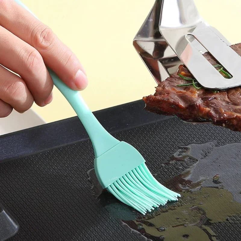 食品グレード シリコン製 オイルブラシ BBQ バーベキュー キッチン 調理用 油引き ソースブラシ